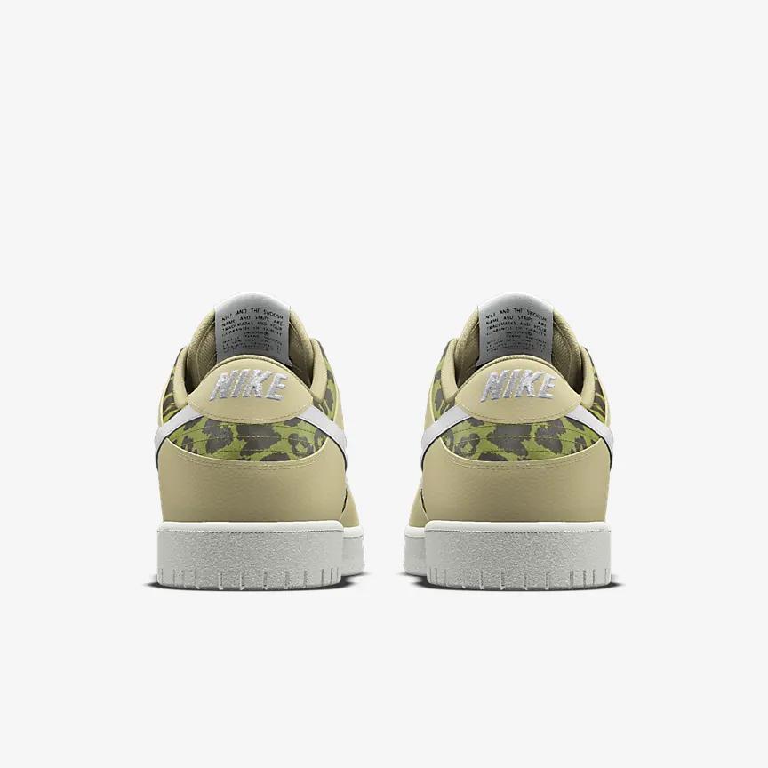 Giày Nike Dunk Low Unlocked By You Nữ Vàng Nâu